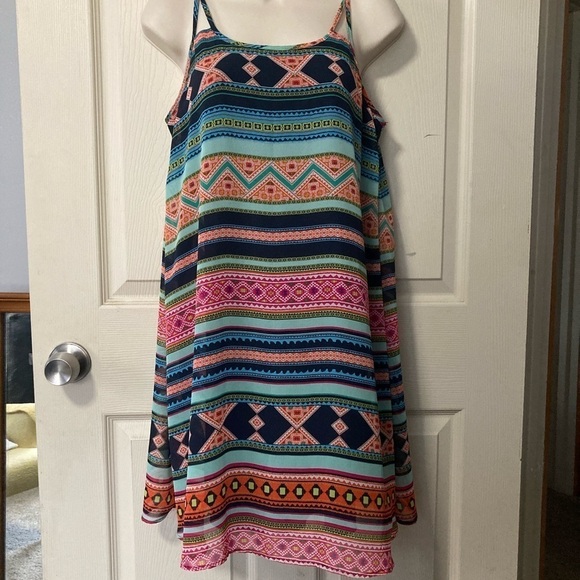 City Triangles multi color dress - Picture 1 of 8